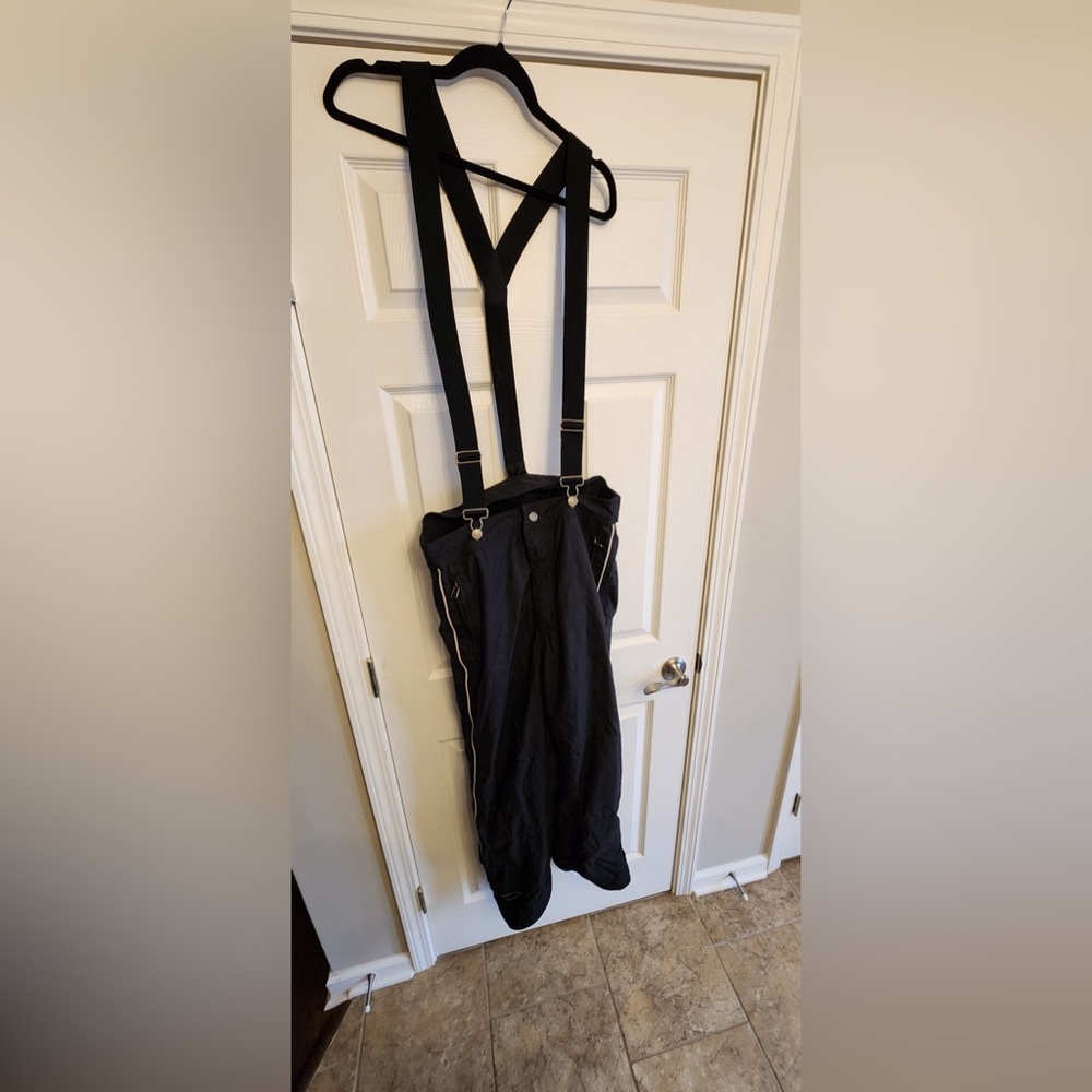 SIMs snowboard ski bib pants men’s size Large black